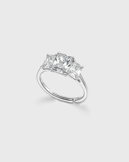 VOGUE | Δαχτυλίδι μονόπετρο Princess Cut