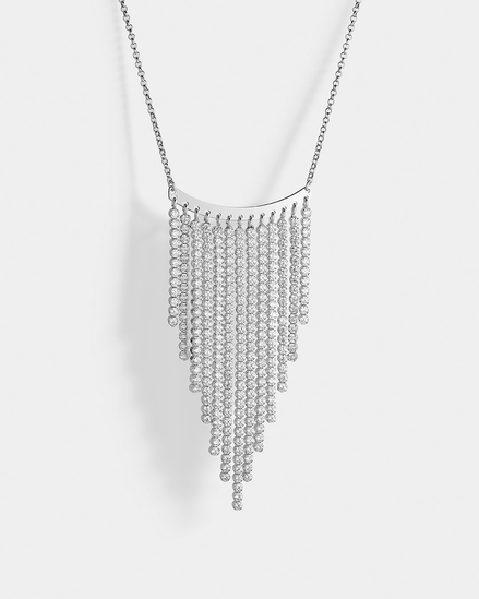 VOGUE | Κολιέ Waterfall από ασήμι 925