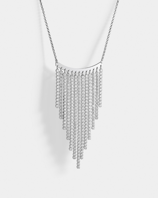 VOGUE | Κολιέ Waterfall από ασήμι 925