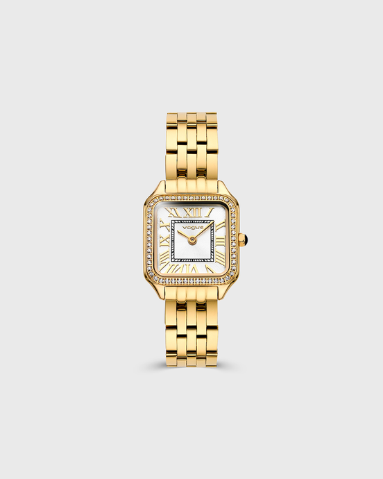 VOGUE | Victoria Mini Gold Stainless Steel Bracelet Watch