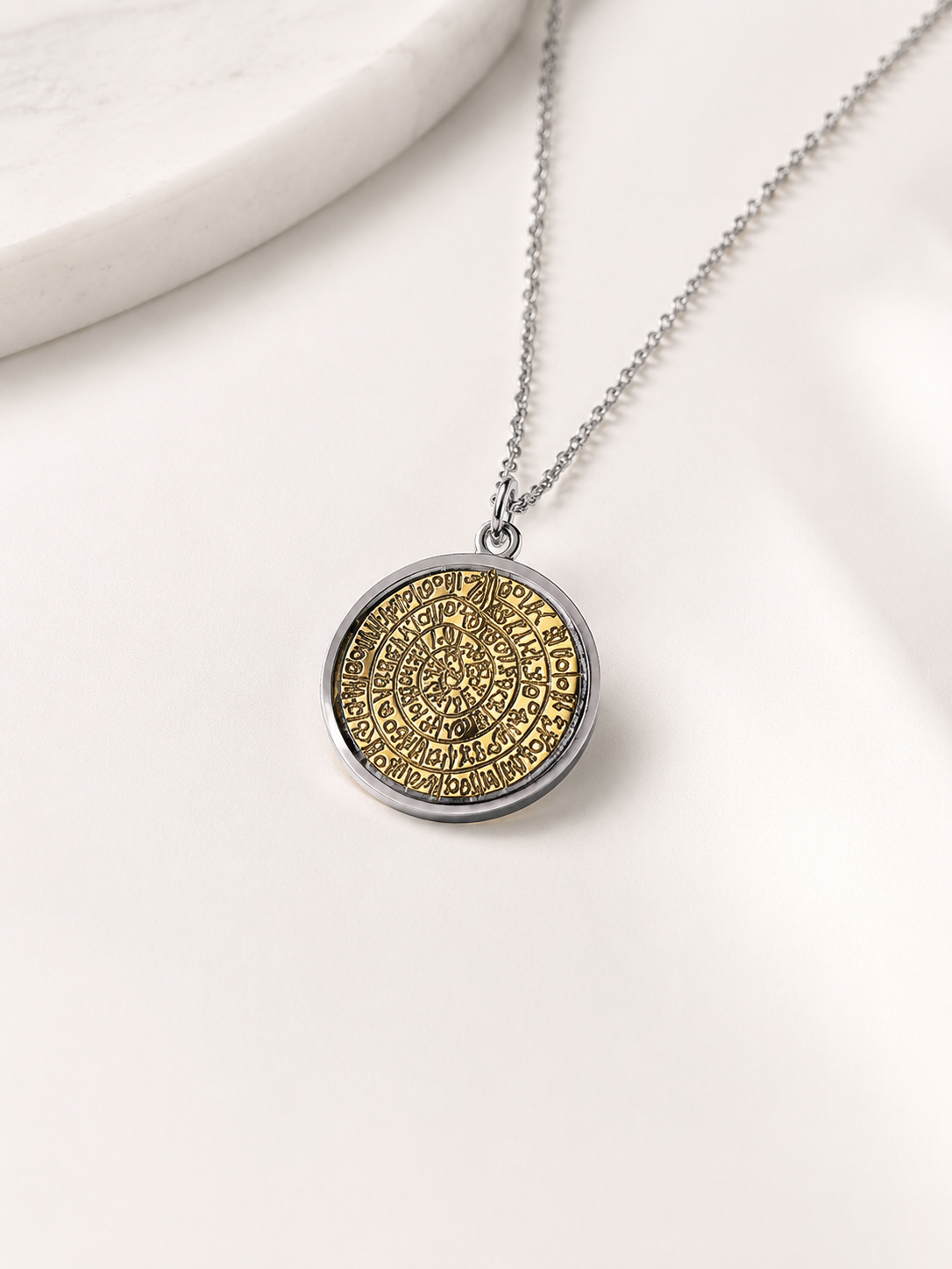 Phaistos Disc Limited Edition Necklace