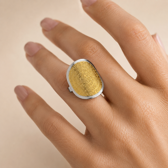 Phaistos Disc Limited Edition Ring