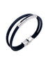 Black Double-Strand Men's Bracelet