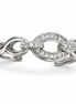 Sterling Silver Pavé Infinity Ring