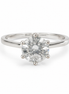 Sterling Silver Classic Round Solitaire Ring