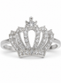 Royal Crown Ring in Sterling Silver 925
