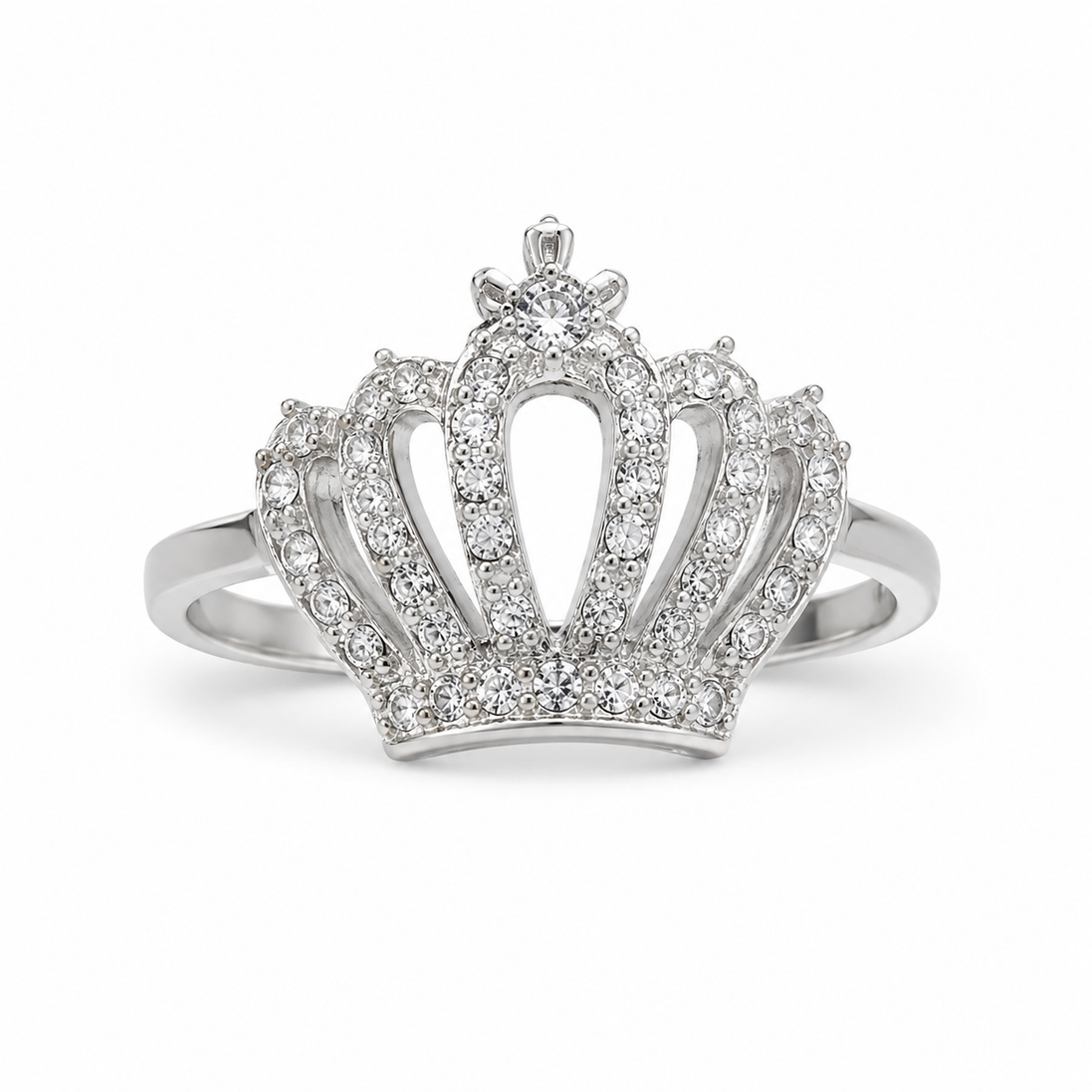 Royal Crown Ring in Sterling Silver 925