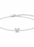 Butterfly Chain Bracelet in Sterling Silver 925
