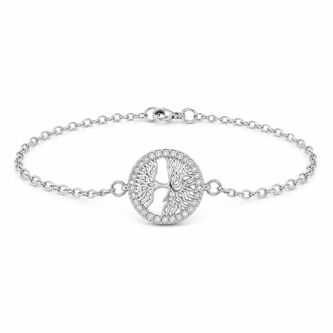 Tree of Life Bracelet in Sterling Silver 925