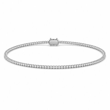 Silver Riviera Tennis Bracelet in Sterling Silver 925