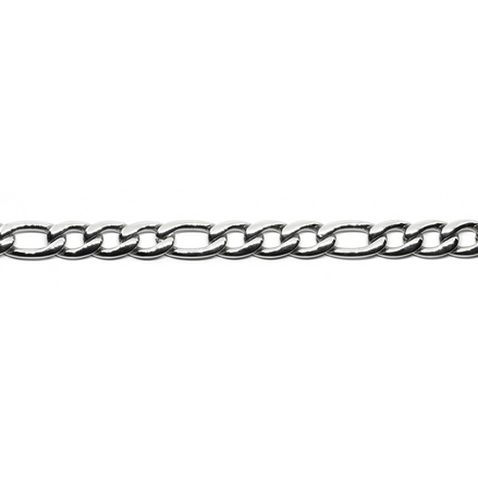 Edelstahl Figaro Kette