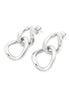 PUPPIS Stainless Steel Linked Drop Earrings
