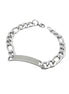 Men's Stainless Steel ID Chain Bracelet