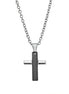 Two Tone Cross Necklace