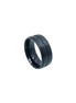 Matte Black Band Ring