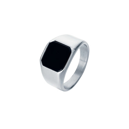 Black Onyx Signet Ring