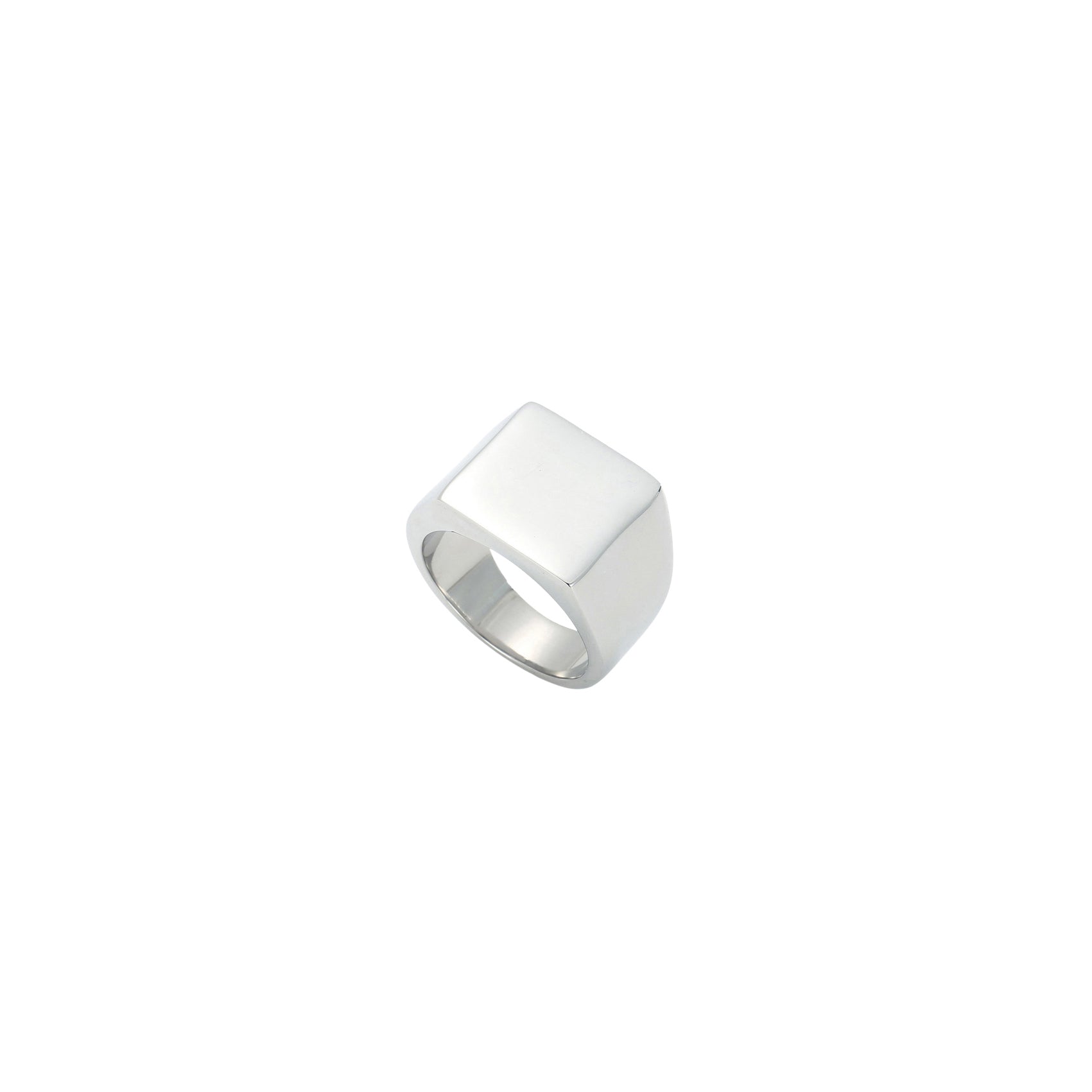 Classic Silver Signet Ring
