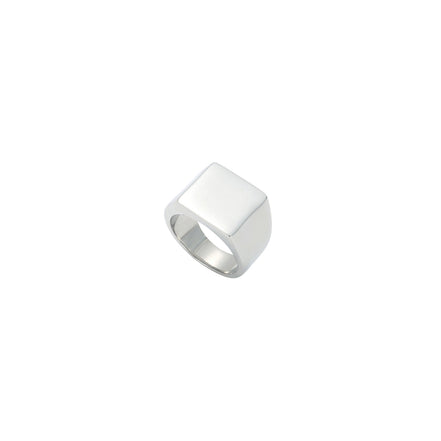 Classic Silver Signet Ring