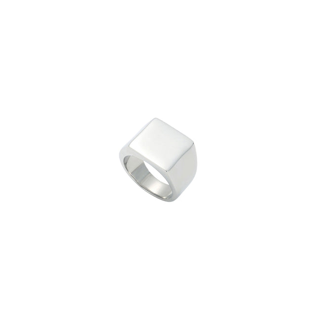 Classic Silver Signet Ring