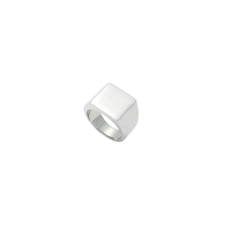 Classic Silver Signet Ring