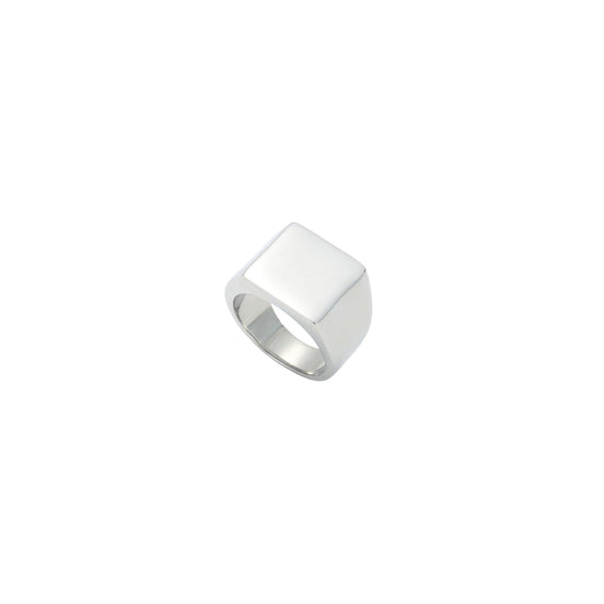 Classic Silver Signet Ring